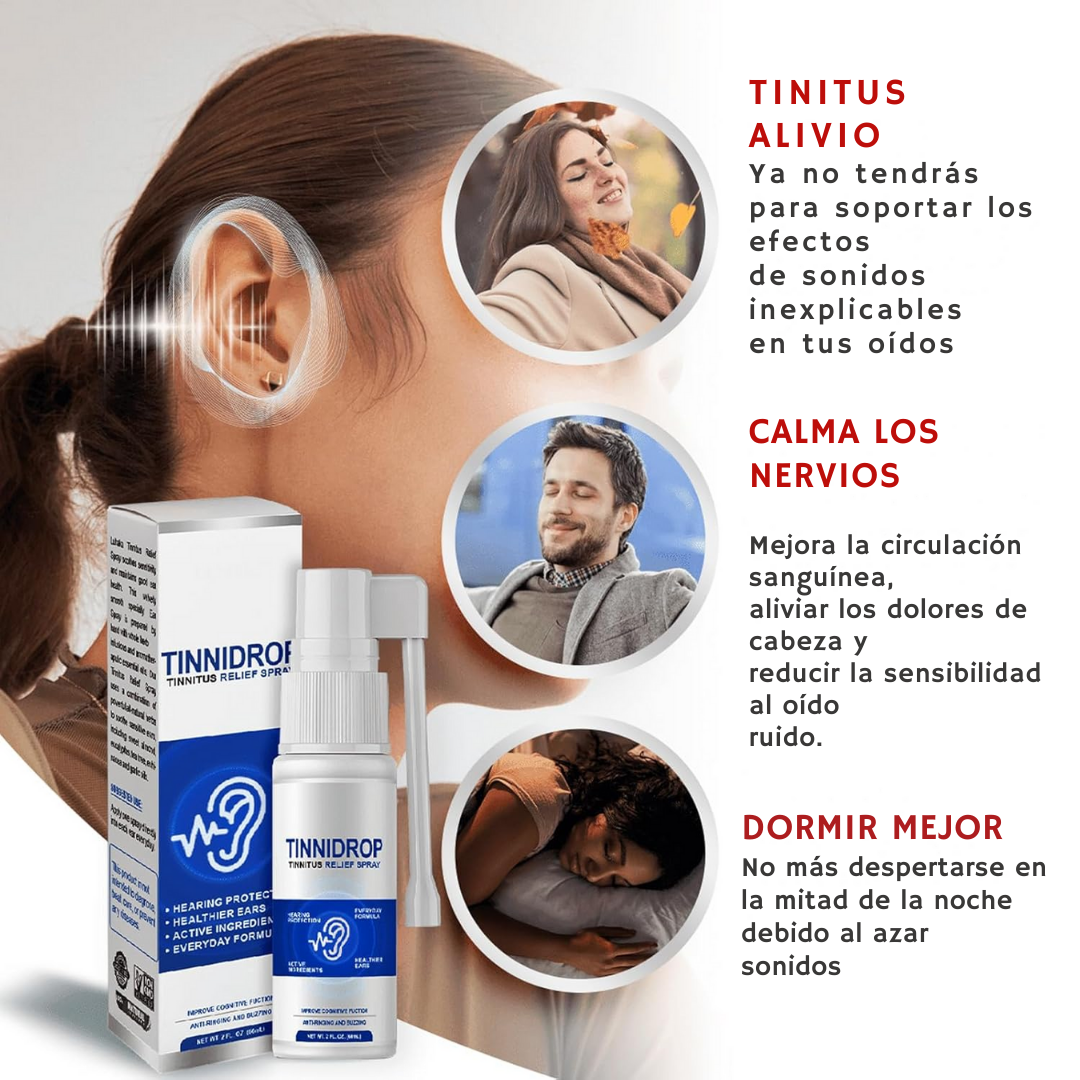 TINNIDROP® - SPRAY LIMPIADOR DE OÍDOS