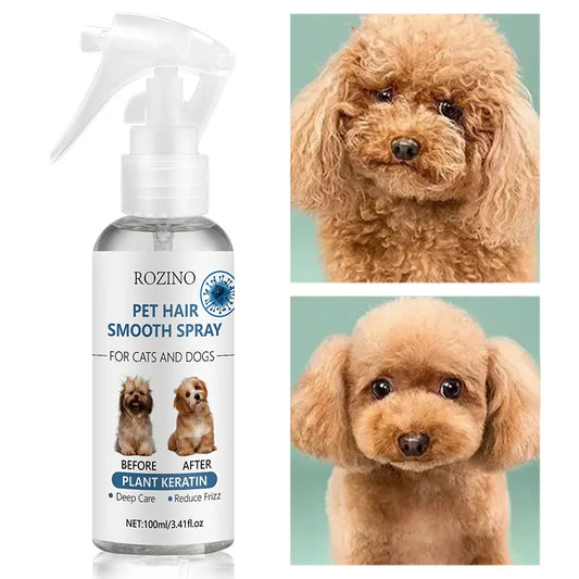 ✨ Spray Suavizante de Pelo para Mascotas Rozino 🐶🐱