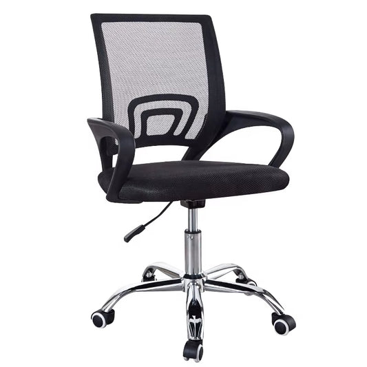 silla de oficina giratoria de malla ergonómica