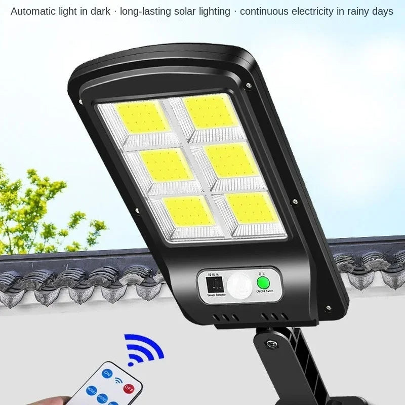 🌞 Lámpara Solar LED con Sensor