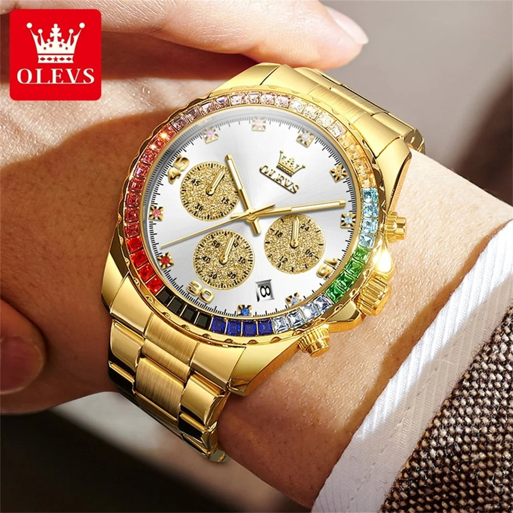 OLEVS Rainbow Gold Edition