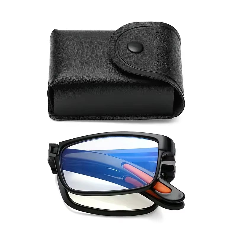 Gafas Plegables Antiluz Azul con Estuche