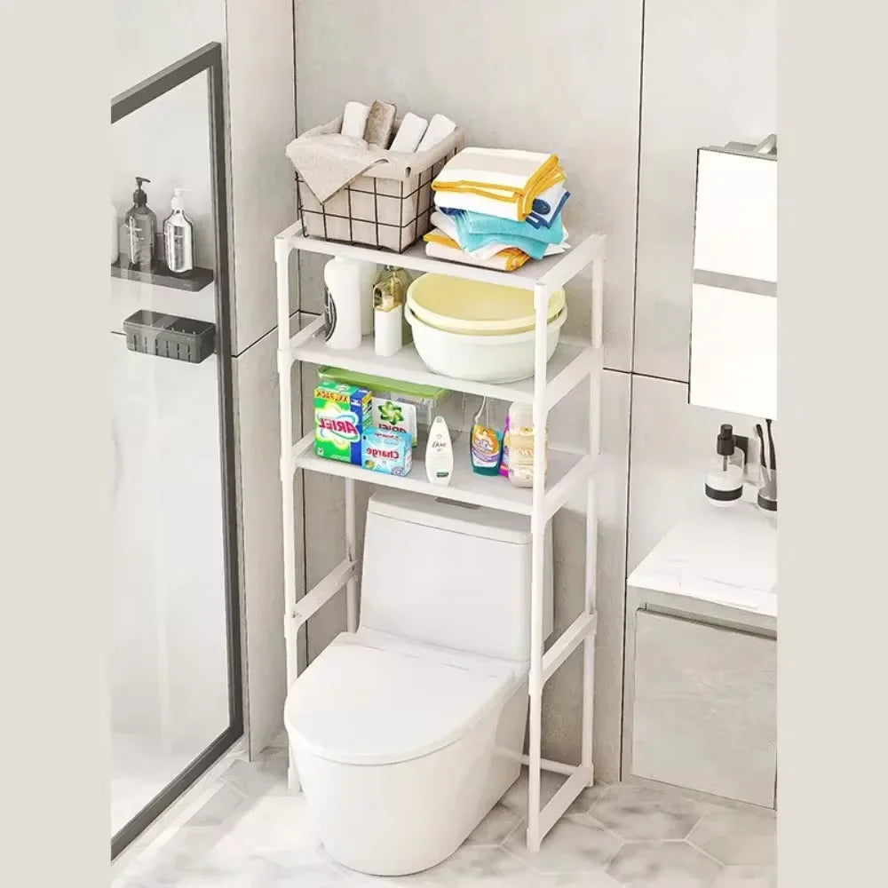 🛒 Estante de Almacenamiento Multifuncional para Baño y Lavandería
