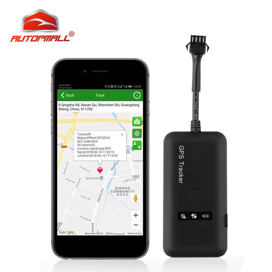 Mini rastreador GPS para coche, localizador GPS de corte de combustible TK110 GT02A