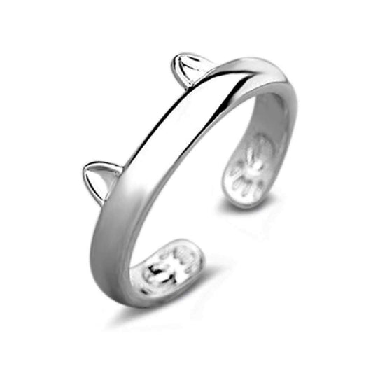 🐾 Anillo Y2K de Gatito talla chica ajustable