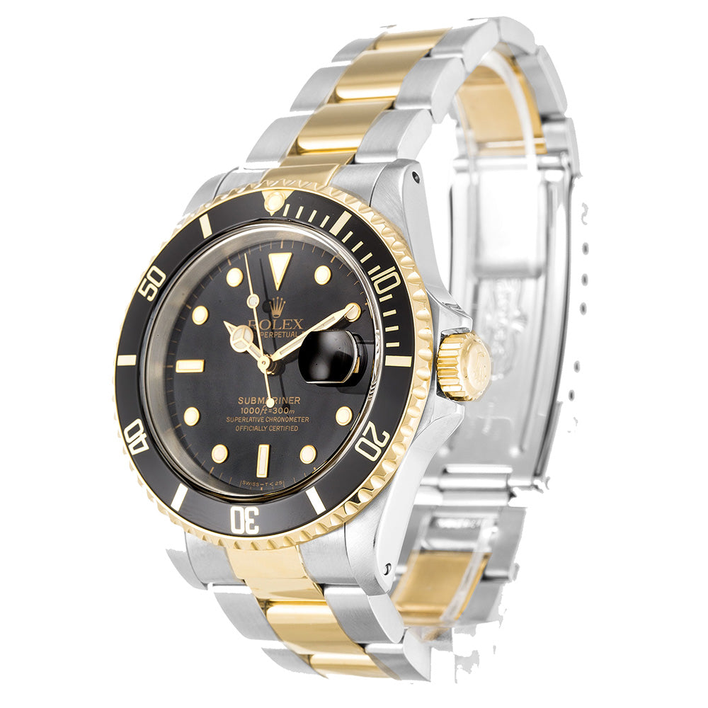 Rolex Submarine Dorado con plateado