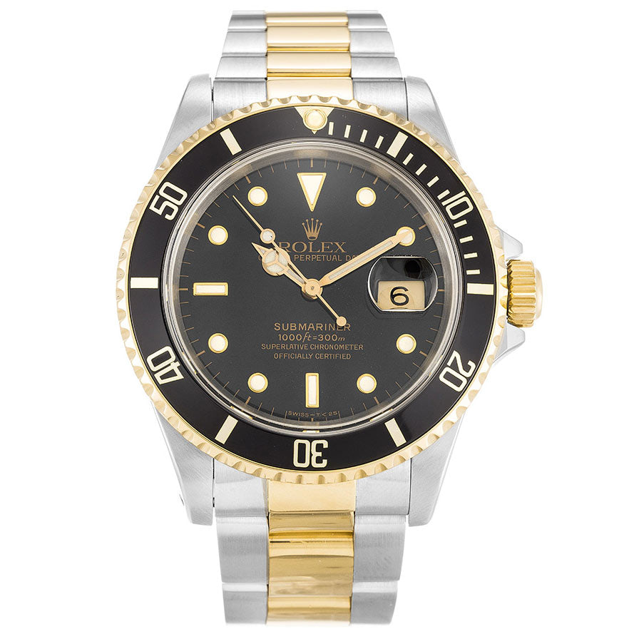 Rolex Submarine Dorado con plateado