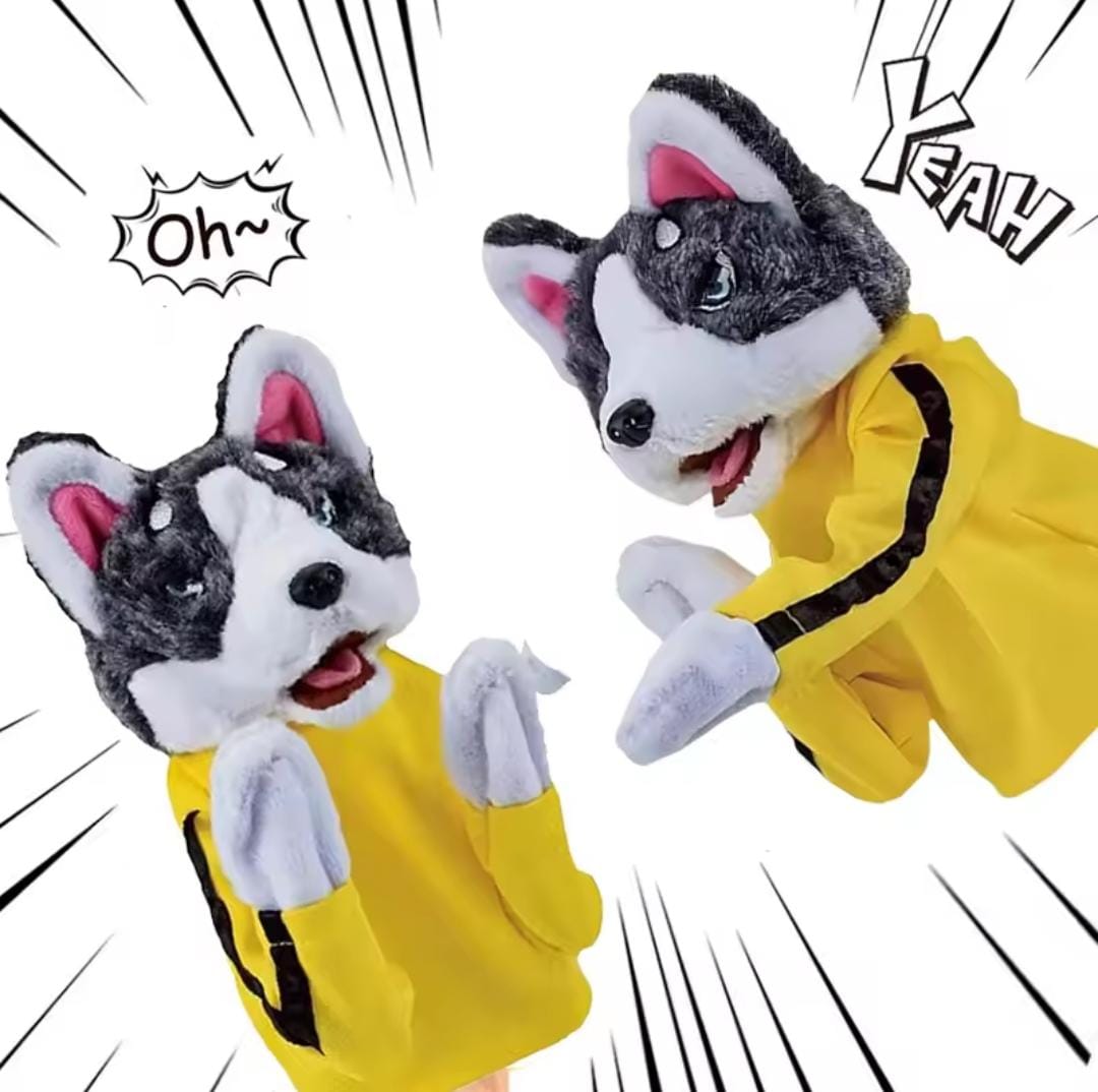 🐺🥊 Muñeco Husky Boxeador