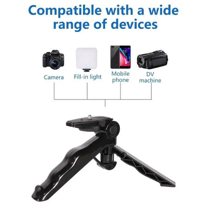 💡 Kit de Iluminación LED con Trípode de Escritorio – Ideal para Vlogs, Streaming y Fotografía
