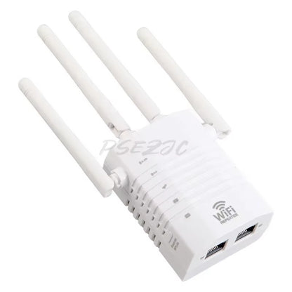 📶 Repetidor WiFi Doble Banda M-1200DM – Hasta 1200 Mbps con 4 Antenas Externas