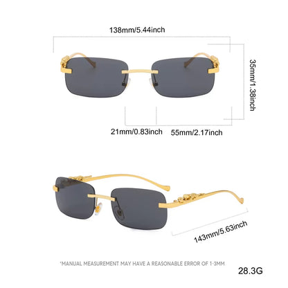 🕶️ Gafas de Sol Rectangulares de Lujo