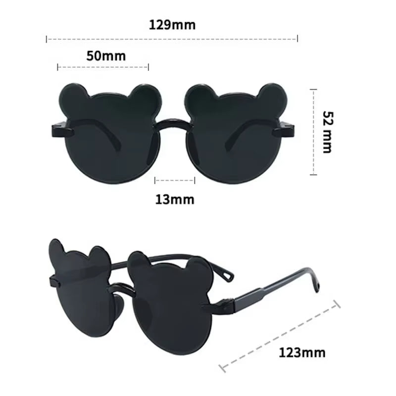 🕶️ Gafas de Sol Infantiles con Marco en Forma de Osito