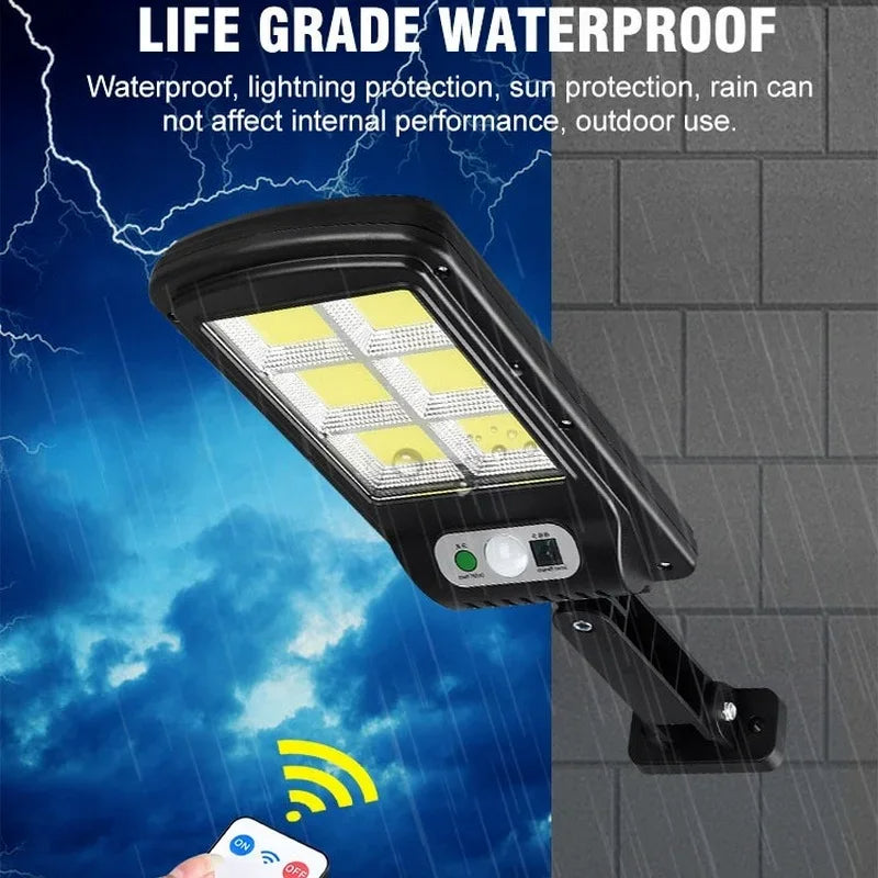🌞 Lámpara Solar LED con Sensor