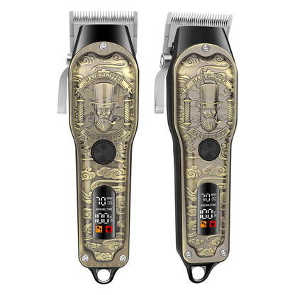 🔥 Set Profesional de Cortapelos y Afeitadora Eléctrica Recargable