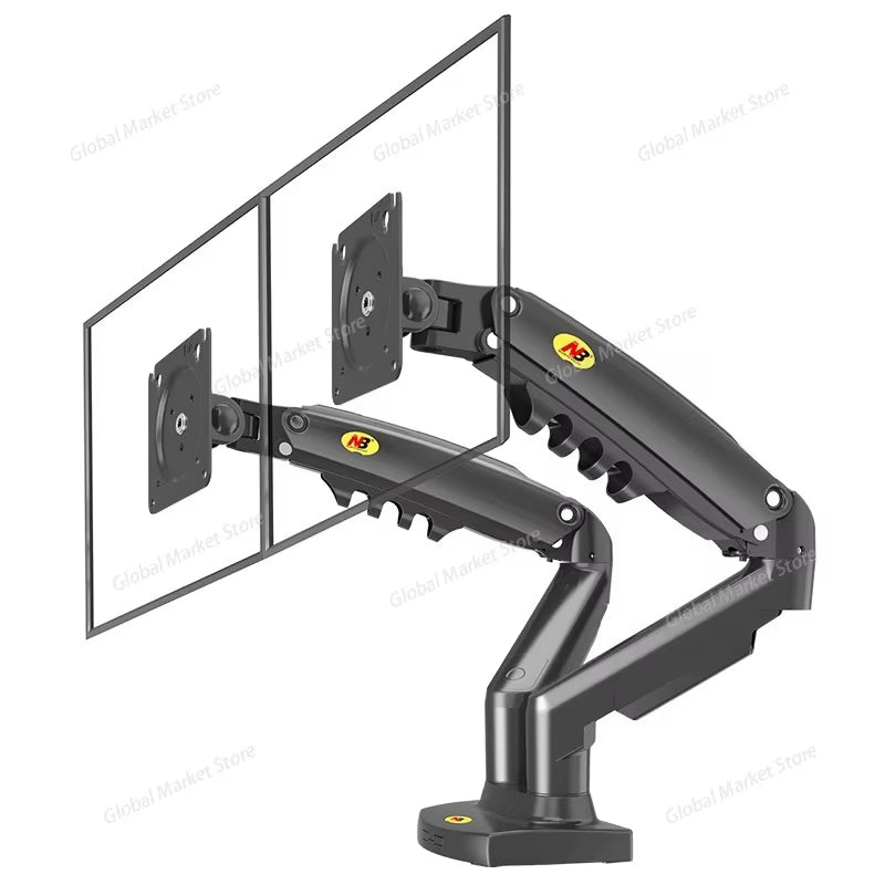 🖥️ Soporte de Escritorio Doble para Monitores