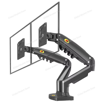 🖥️ Soporte de Escritorio Doble para Monitores