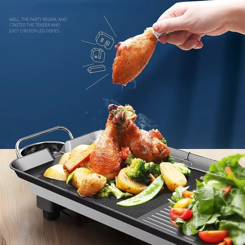 🔥 Parrilla Eléctrica Antiadherente
