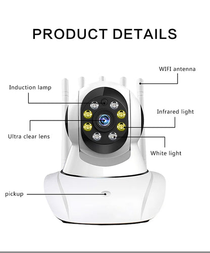 📹 Cámara de Seguridad WiFi 1080P