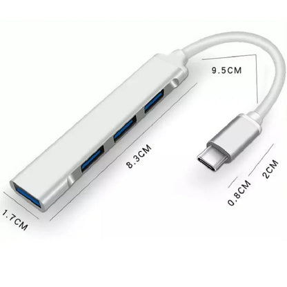 🔌 Hub USB 3.0 y USB-C – Expande tu Conectividad