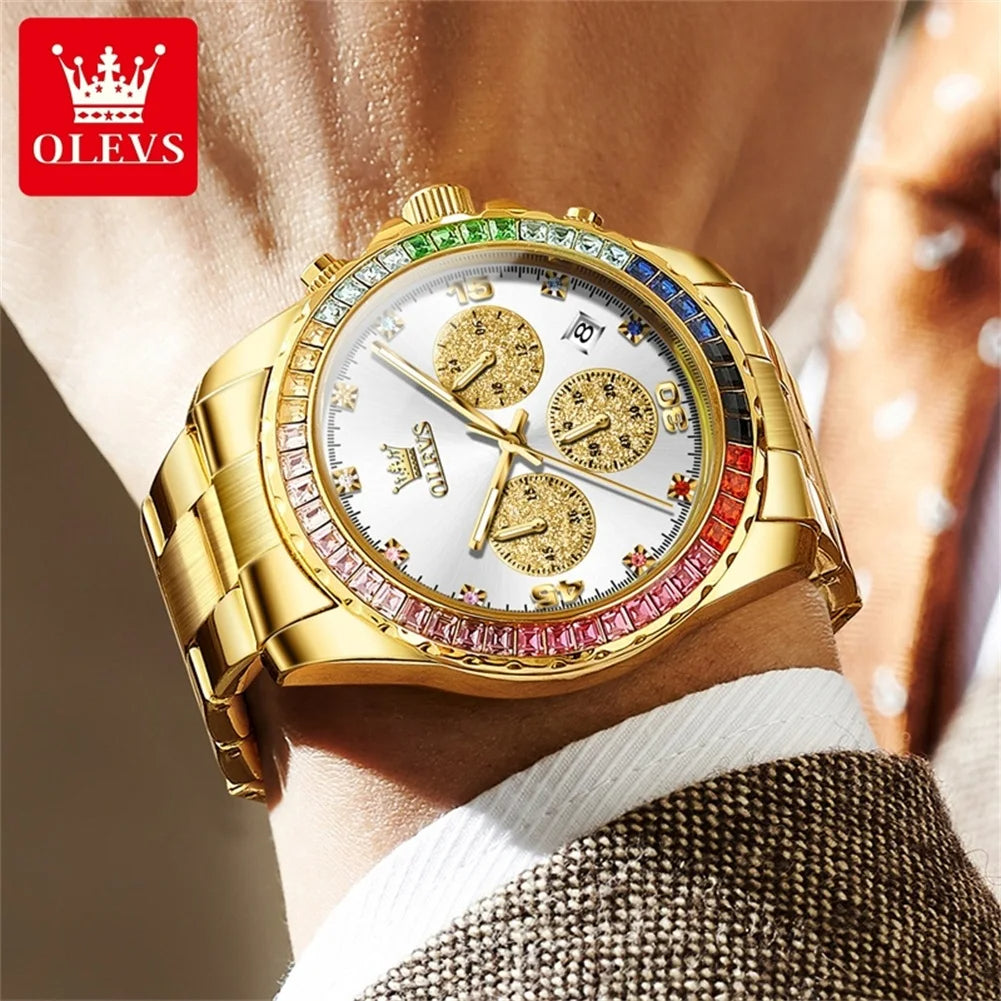 OLEVS Rainbow Gold Edition