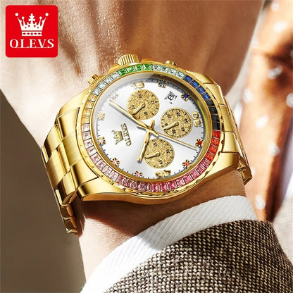 OLEVS Rainbow Gold Edition