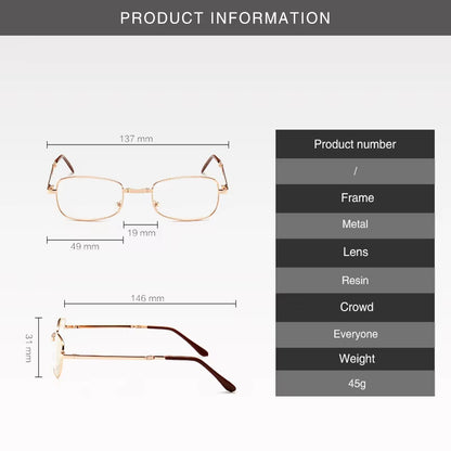 Gafas de lecturas plegables bifocales