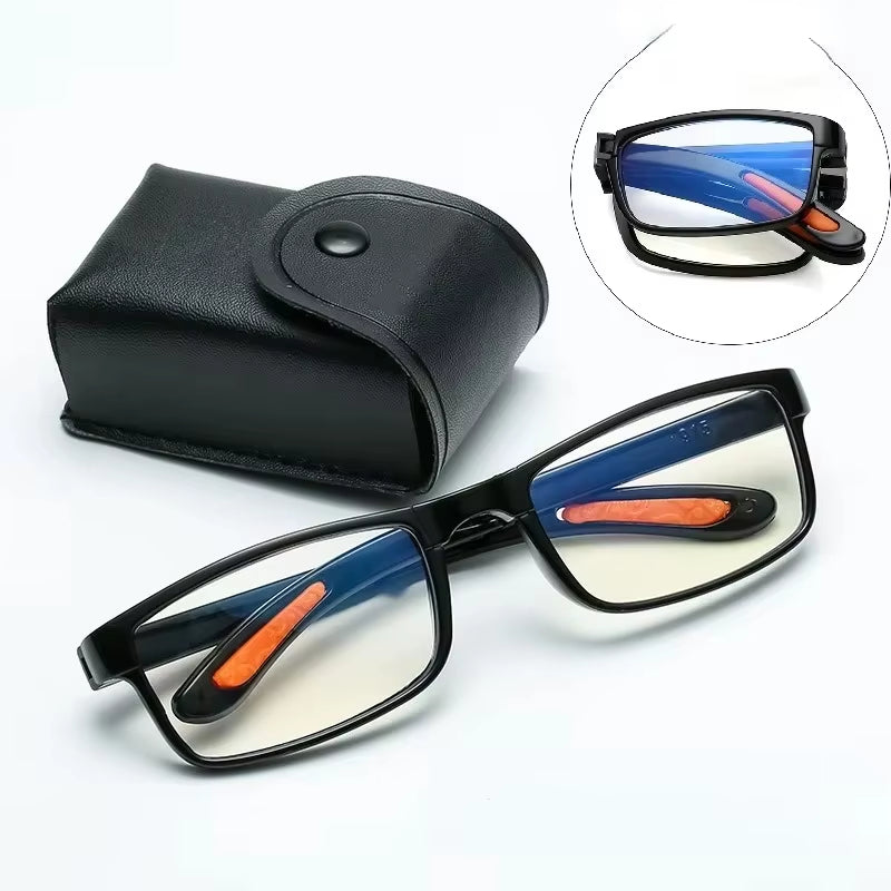 Gafas Plegables Antiluz Azul con Estuche