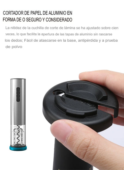 WineMaster®  Abridor de Vino Eléctrico Automático