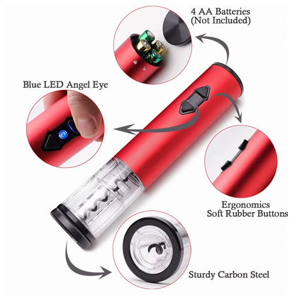 WineMaster®  Abridor de Vino Eléctrico Automático
