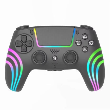 🎮 Controlador Inalámbrico RGB para PS4/PC – Bluetooth de Alta Precisión