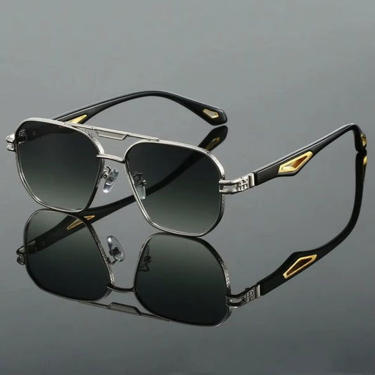 Gafas de Sol Cuadradas Vintage para Hombre