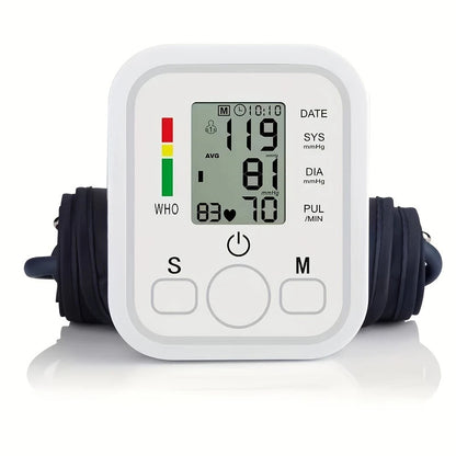 🩺 Monitor Digital de Presión Arterial Automático – Pantalla LCD Grande