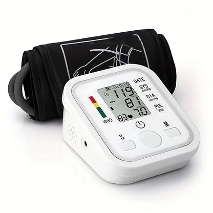 🩺 Monitor Digital de Presión Arterial Automático – Pantalla LCD Grande