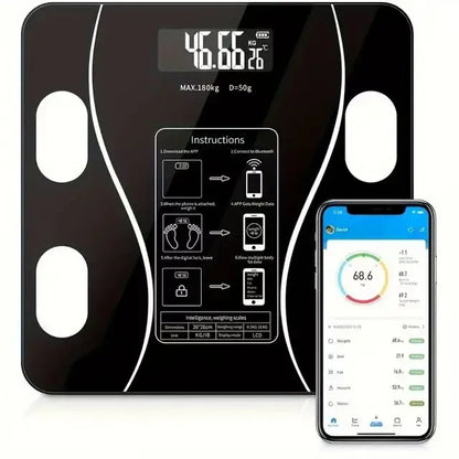 ⚖️ Báscula Digital Inteligente con Bluetooth – Análisis de Composición Corporal