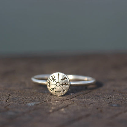 💫 Anillo Aegishjalmur Nórdico